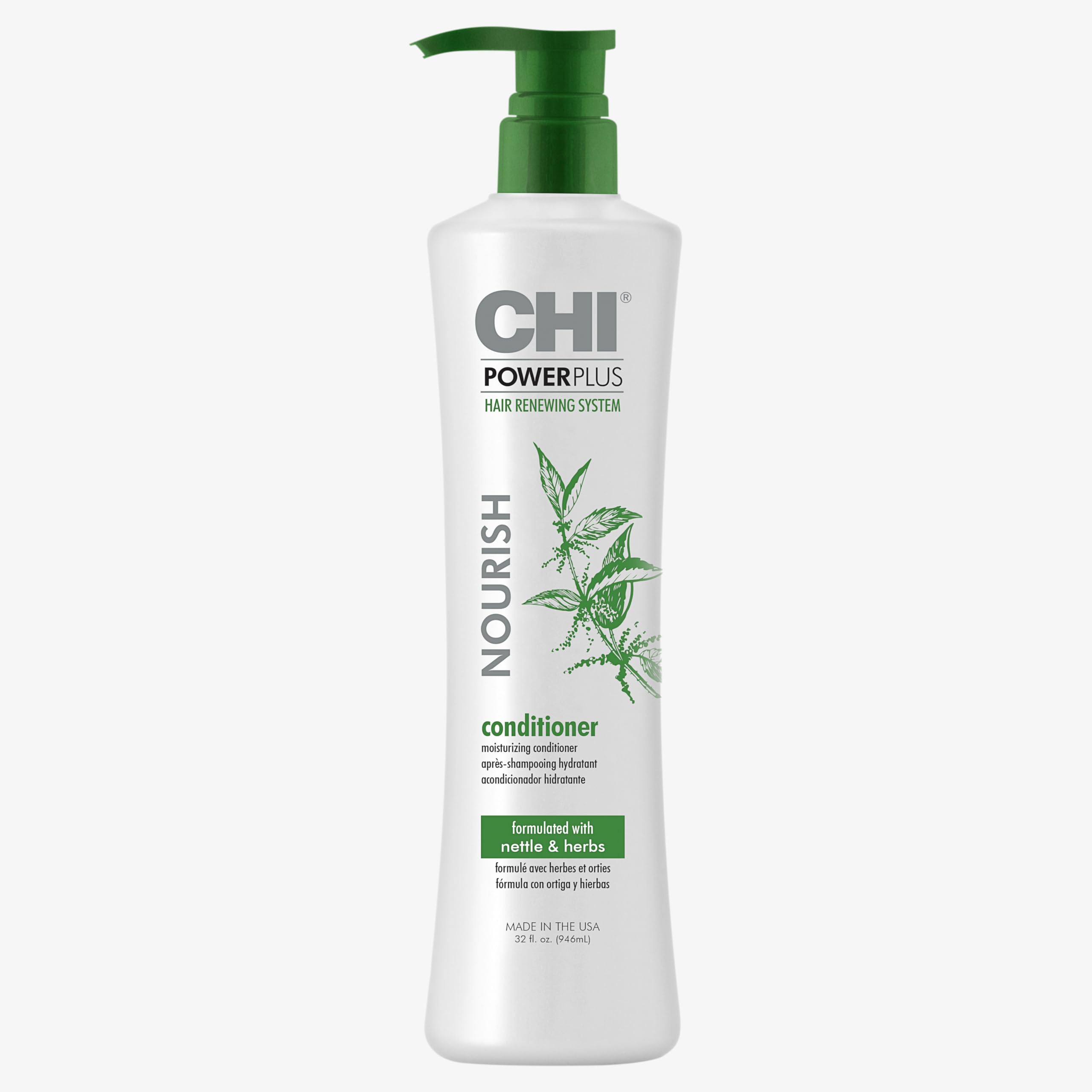 CHI Powerplus Nourish Conditioner Hair Renew System Healthy Scalp, 32 Ounce